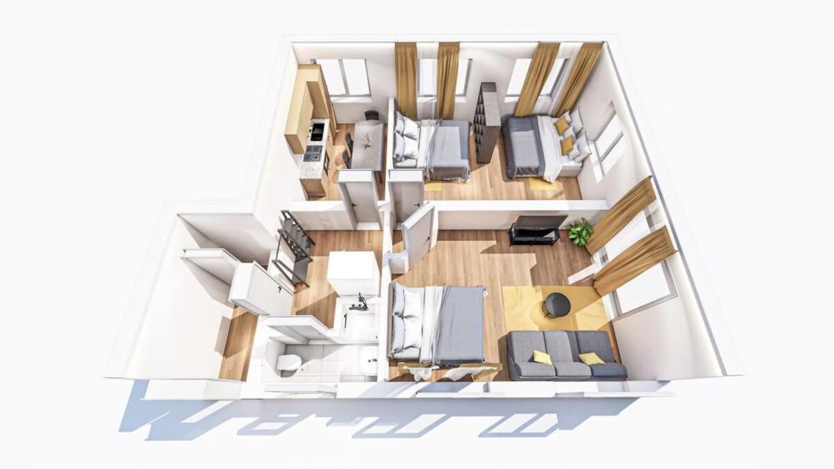 Beautiful 2 Bedroom Apartment Incl Parking Hamburg Dış mekan fotoğraf
